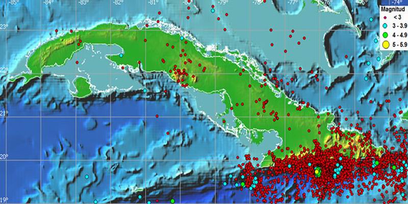 Más de 200 réplicas del sismo en el oriente cubano