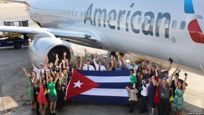 American Airlines inaugura vuelos regulares Estados Unidos-Habana