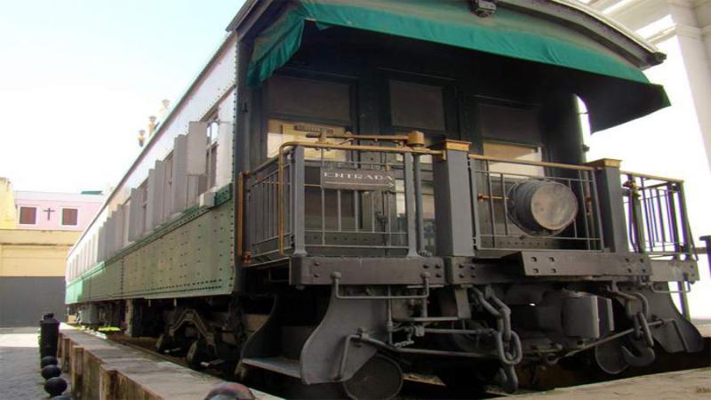 Un coche ferroviario Mambí