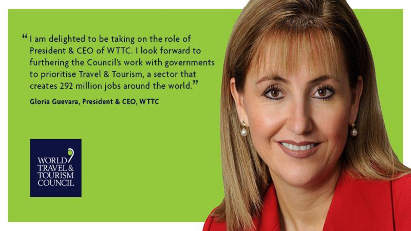La WTTC tiene nueva presidenta y CEO: Gloria Guevara