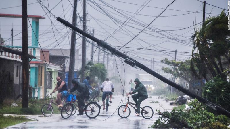 Cuba se recupera paulatinamente del huracán Irma