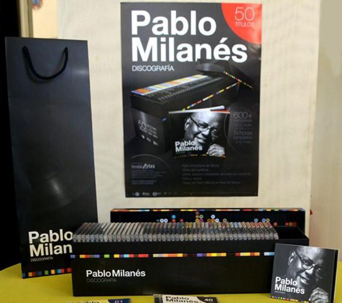 Presentan colección de discos de Pablo Milanés