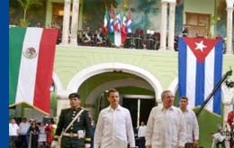 Presidentes de Cuba y México se reúnen en Mérida, Yucatán