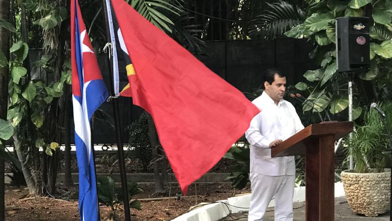 Embajador de Timor Leste en Cuba Loro Horta