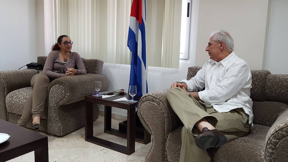 El Grupo Excelencias entrega donativo a La Habana para recuperación del tornado