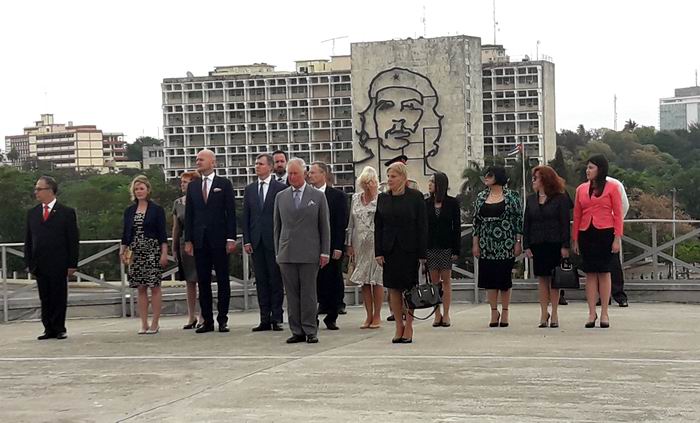 La visita de la realeza británica a La Habana