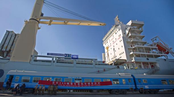 Comienzan a viajar este fin de semana coches de tren chinos