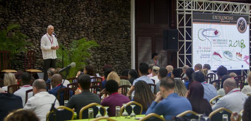 Seminario Excelencias Gourmet: La Habana se siente gastronómica