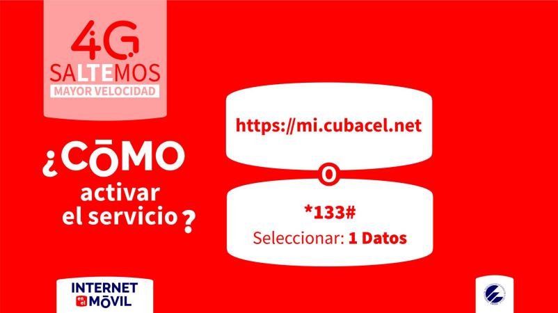 Etecsa oferta nuevos servicios de Internet por 4G/LTE