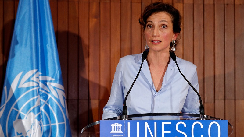 Audrey Azoulay, directora general de la UNESCO