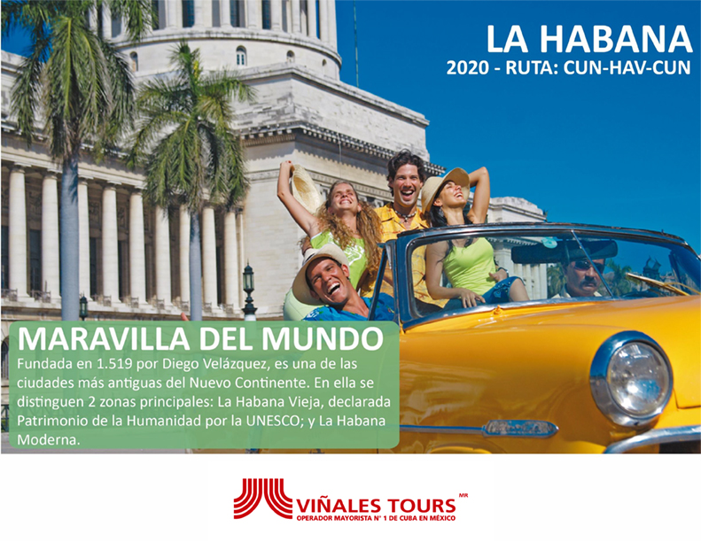 Viñales Tour inicia ruta chárter entre México y Cuba