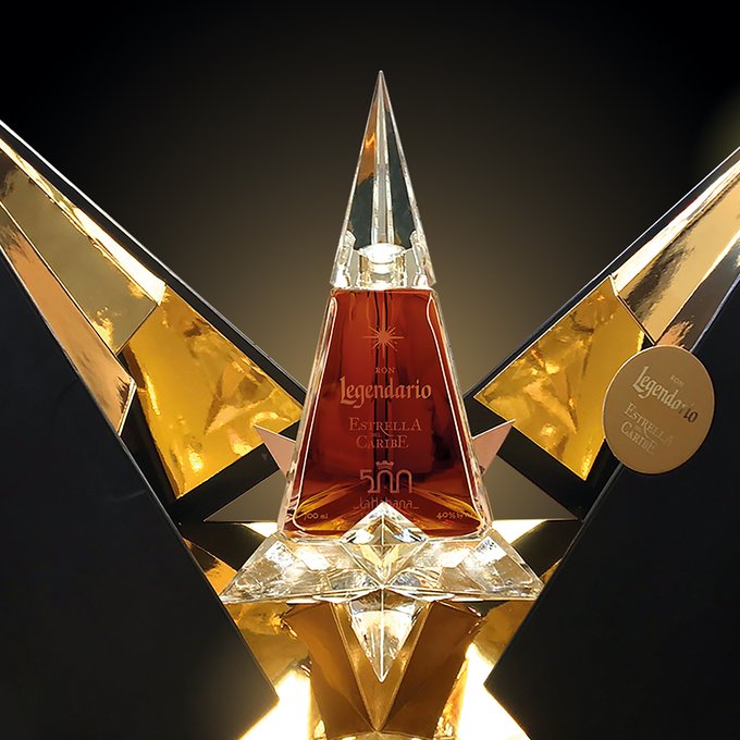 Ron Legendario presenta exclusiva botella Estrella del Caribe
