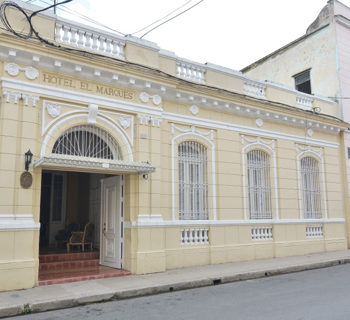 Hotel E El Marqués, en el Centro Histórico de la ciudad de Camagüey. 