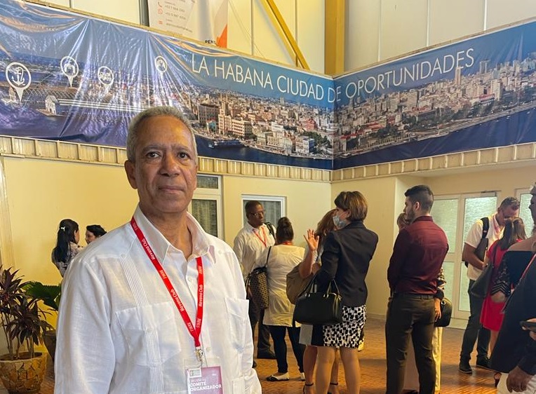 Presidente de la Cámara de Comercio de la República de Cuba, Antonio Luis Carricarte