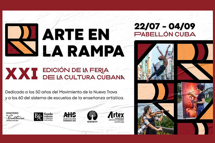 Comienza feria cultural Arte en La Rampa