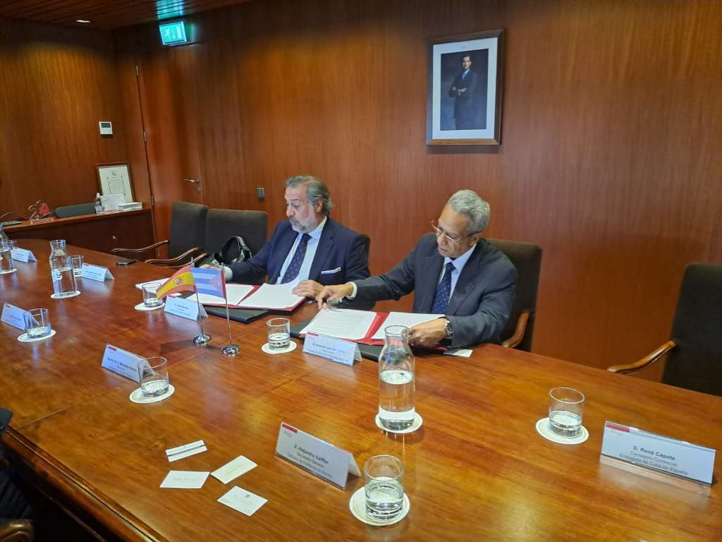 Amplía vínculos con España la Cámara de Comercio de Cuba