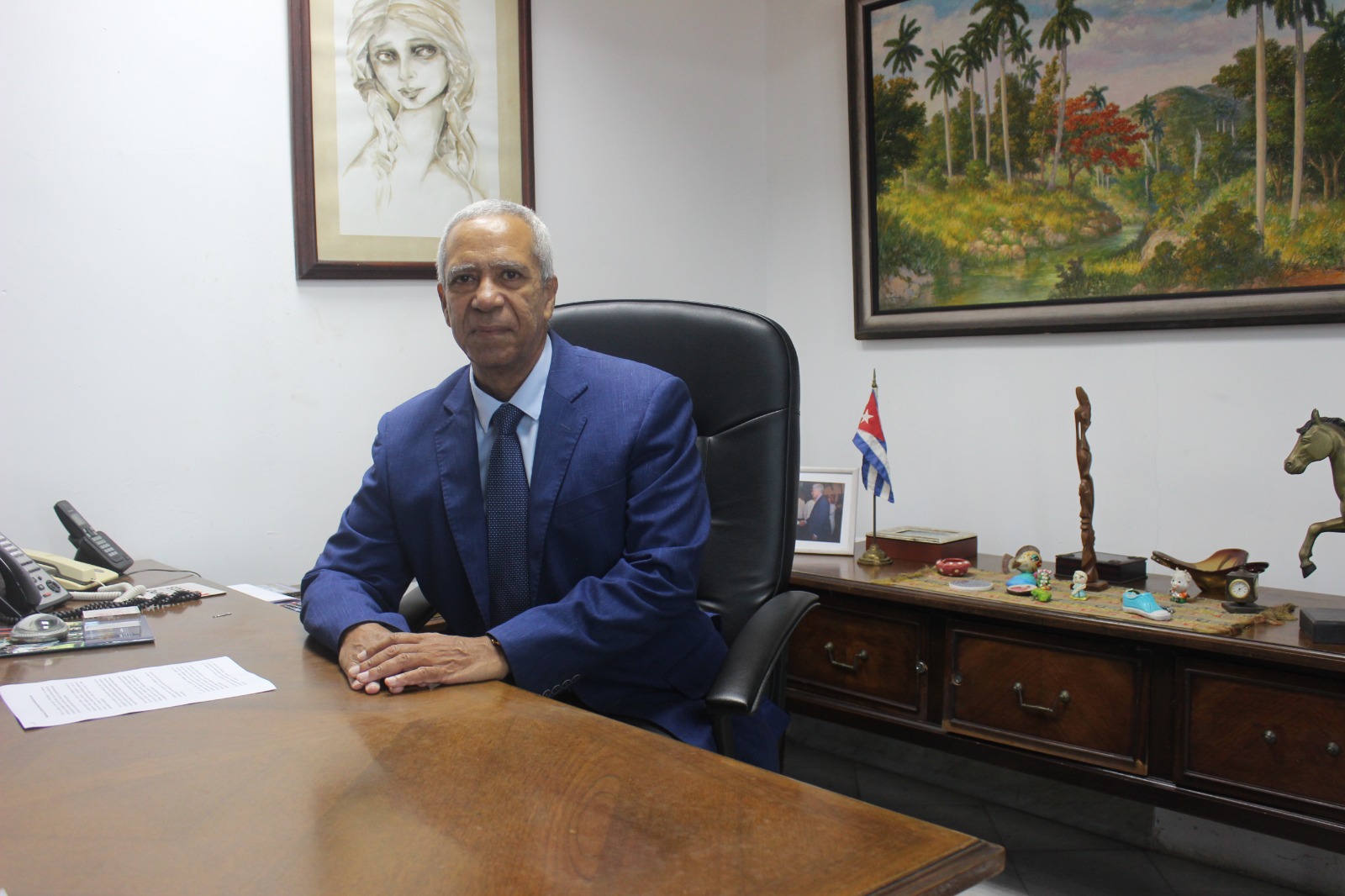 Antonio Carricarte Corona, presidente de la Cámara de Comercio de la República de Cuba