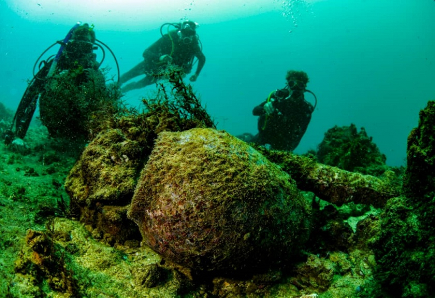 Descubren cementerio submarino cerca del Castillo del Morro en Santiago de Cuba