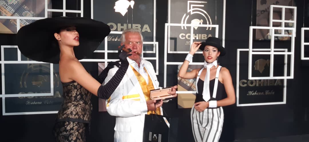 Coctel de bienvenida por el 55 aniversario de Cohiba