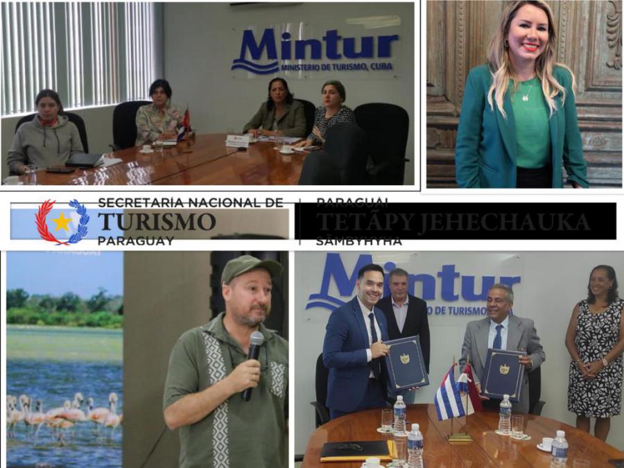Cuba y Paraguay exploran proyectos de cooperación en turismo