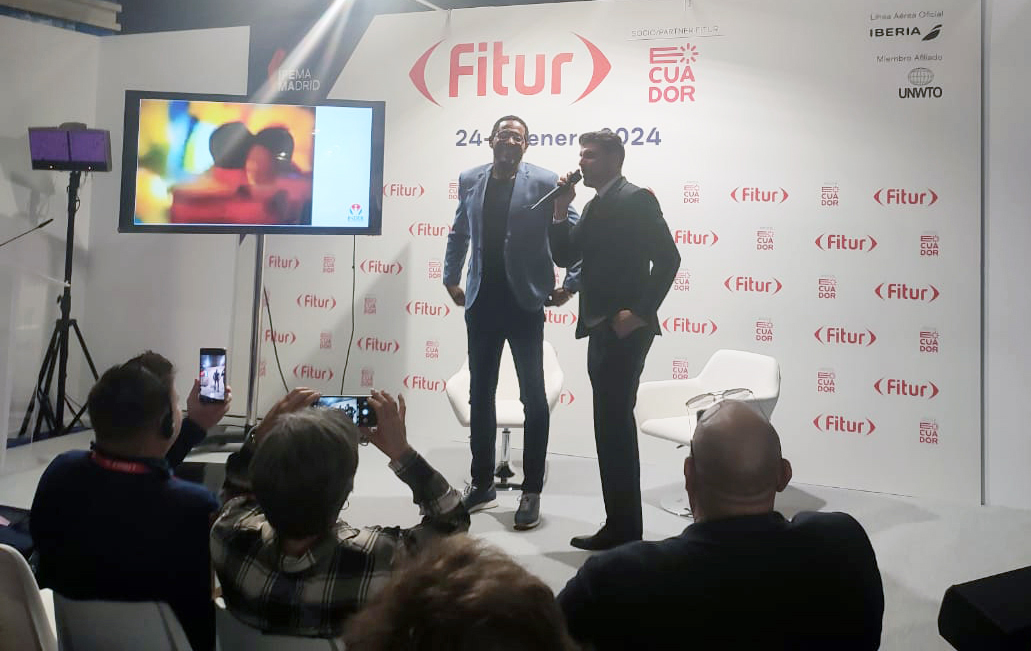 El recordista mundial de salto de altura, Javier Sotomayor, presenta las potencialidades del turismo deportivo de Cuba en Fitur 2024.