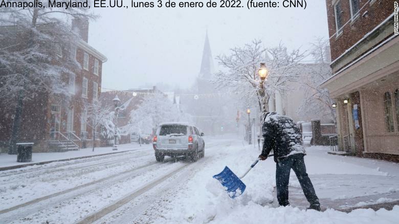 Nieve Maryland/ Créditos Foto CNN