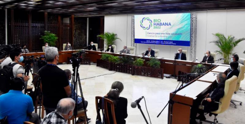 Rueda de prensa BioHabana 2022