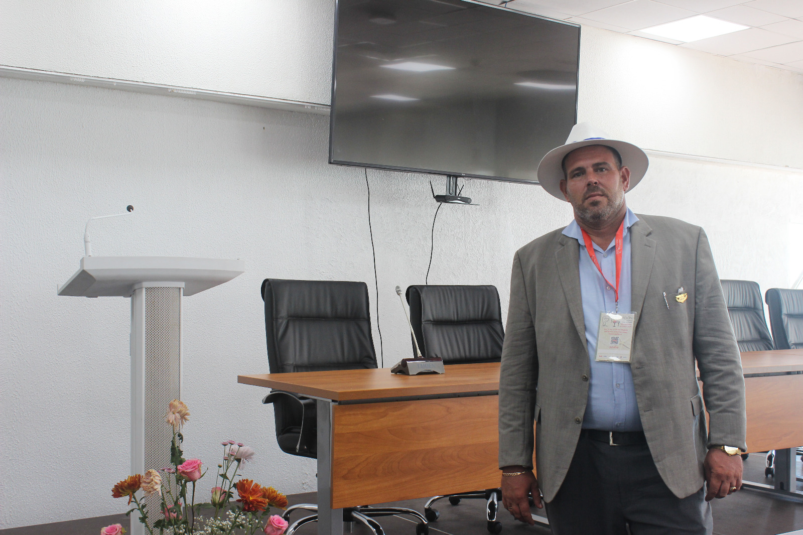 Ismany García, director del hotel La Casona de Morón