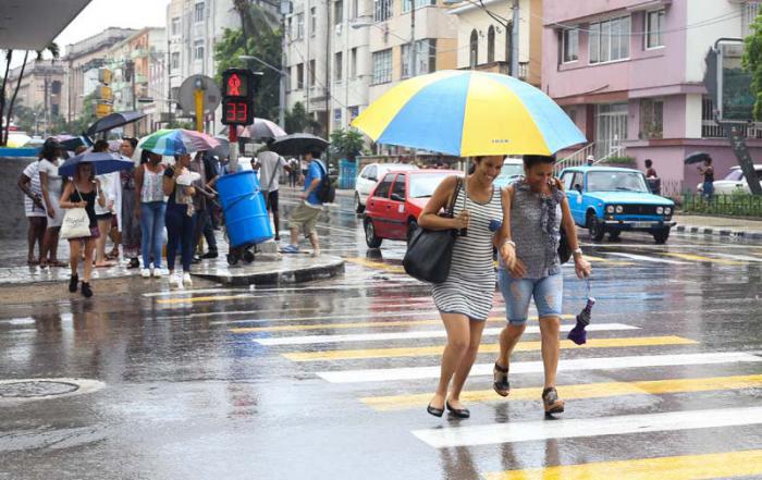 Lluvia en La Habana