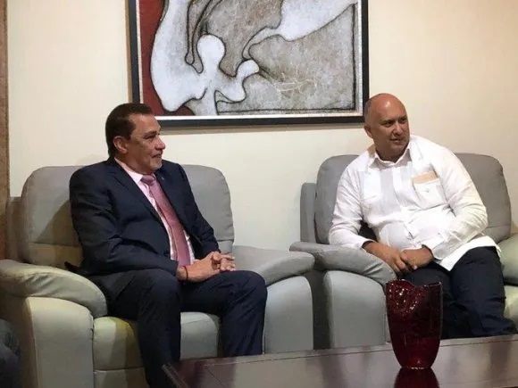 Visita Cuba Ministro de Asuntos Exteriores y Turismo de Seychelles