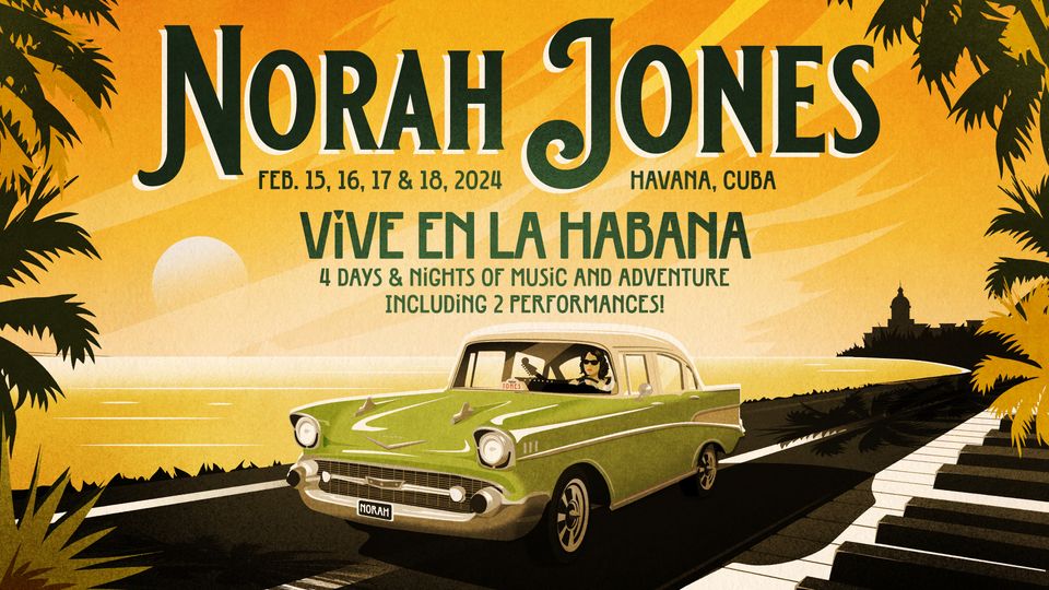 Norah Jones visitará Cuba por primera vez