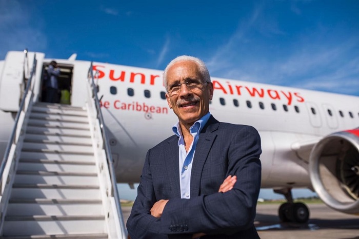 Philippe Bayard, presidente y director general de Sunrise Airways