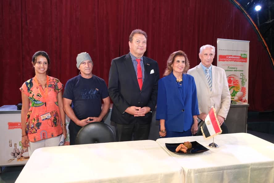 Showcooking de Egipto realizado en la primera jornada del X Seminario Gastronómico Internacional Excelencias Gourmet.