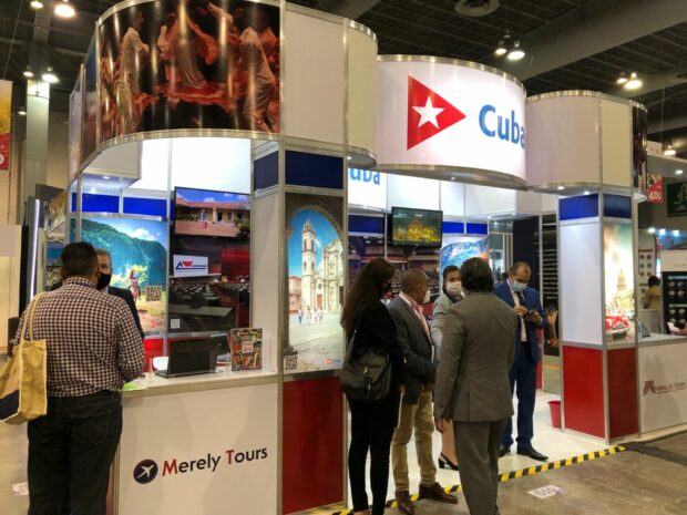 Stand de Cuba en ITBM AMericas