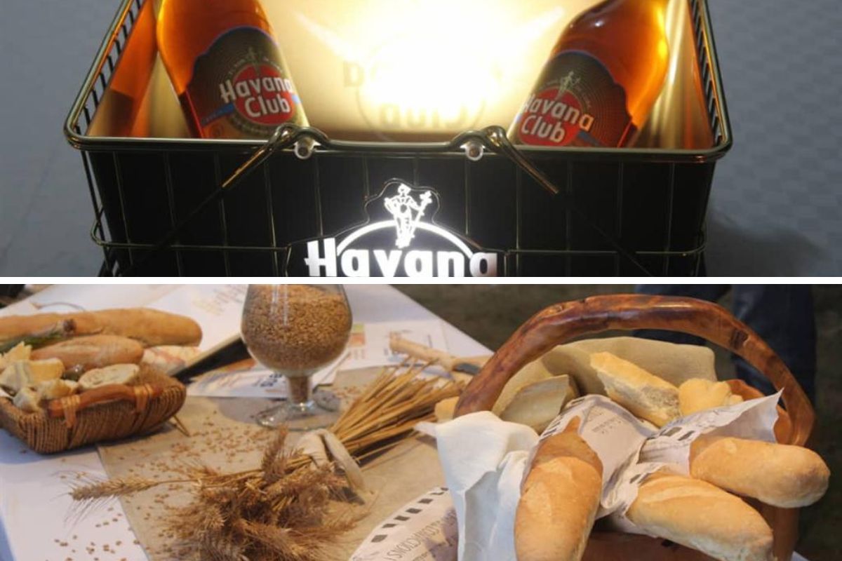 Una noche de homenaje al ron cubano y al pan baguette francés en La Habana