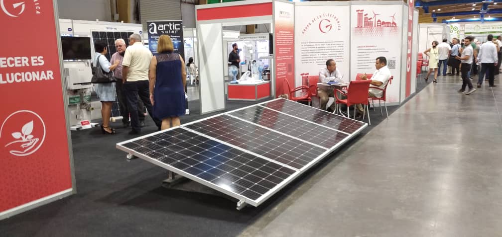 Sesiona en Pabexpo II Feria de Energías Renovables