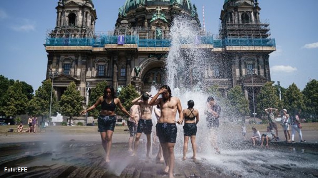 “Ola de calor en Europa”  