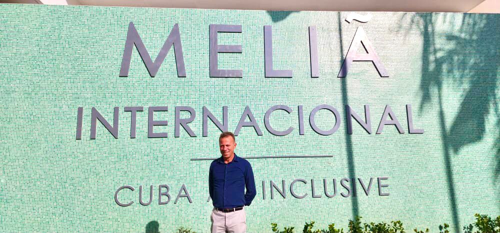 Juan Pereira, director del Hotel Meliá Internacional de Varadero