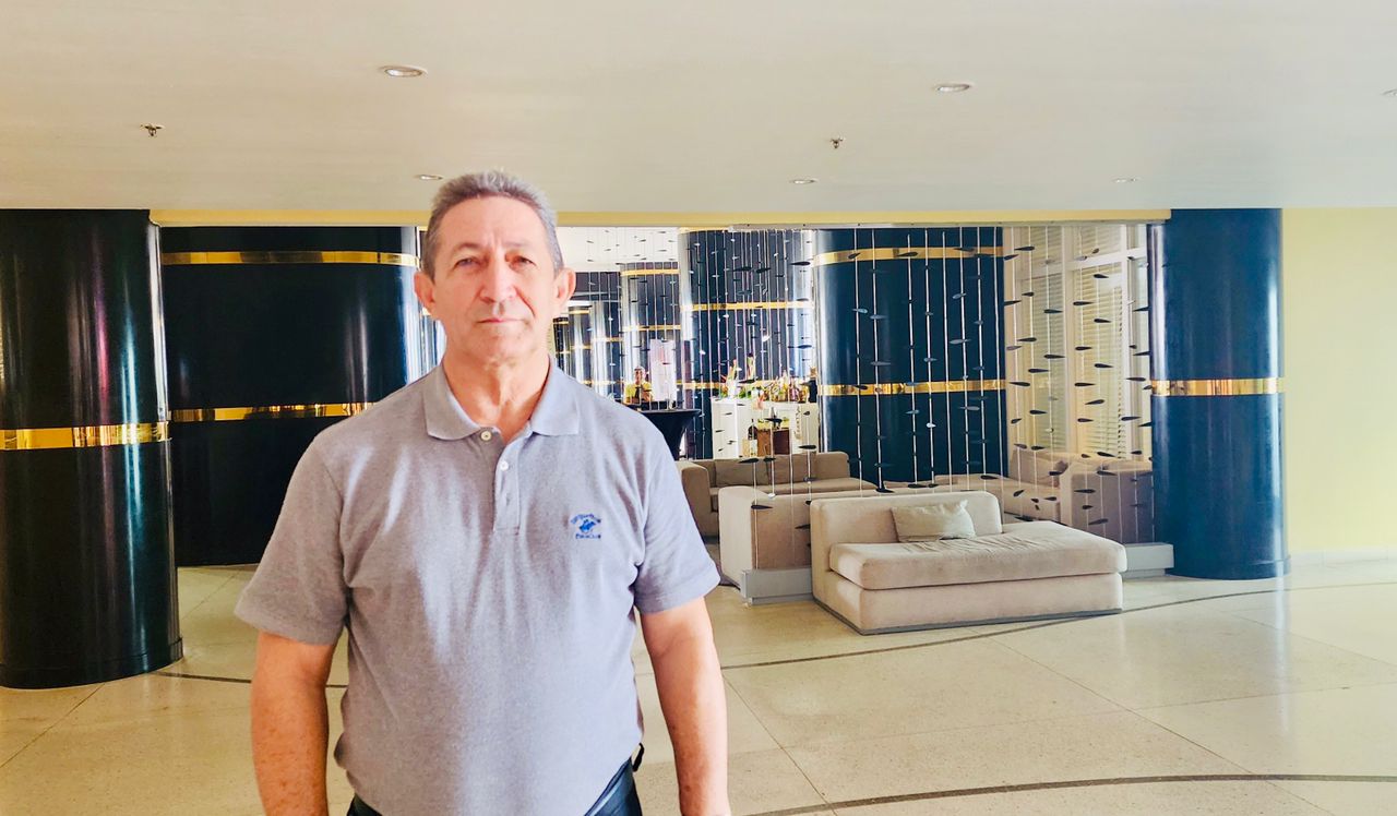 Amado Acosta, director por la parte cubana del Hotel Meliá Internacional Varadero