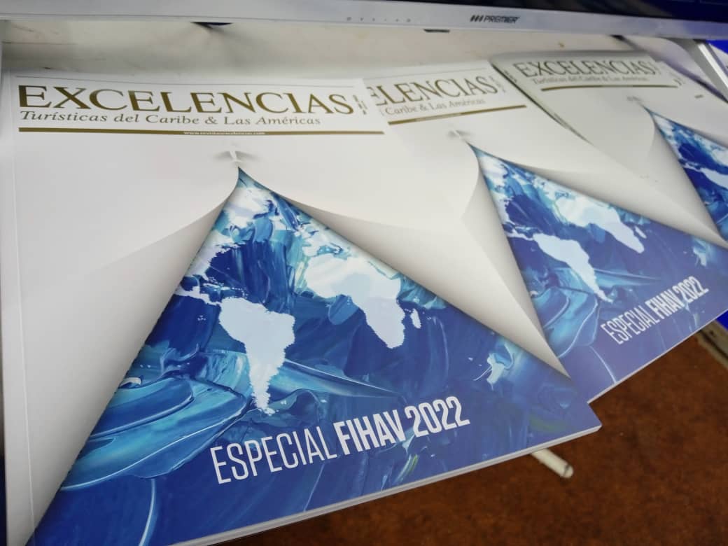 Presentan edición 199 de la revista Excelencias Turísticas del Caribe y las Américas en Fihav 2022