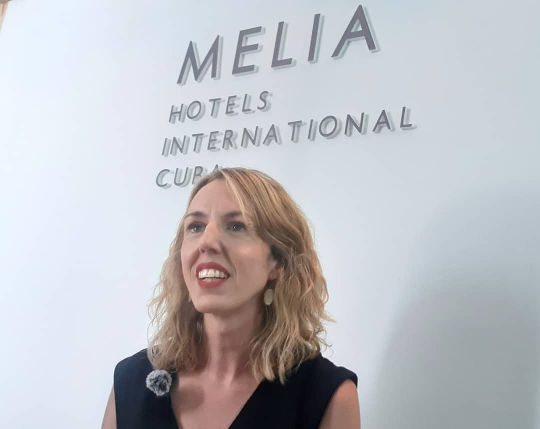 Maite Arteida, directora de Comunicación y Marketing de Meliá Cuba