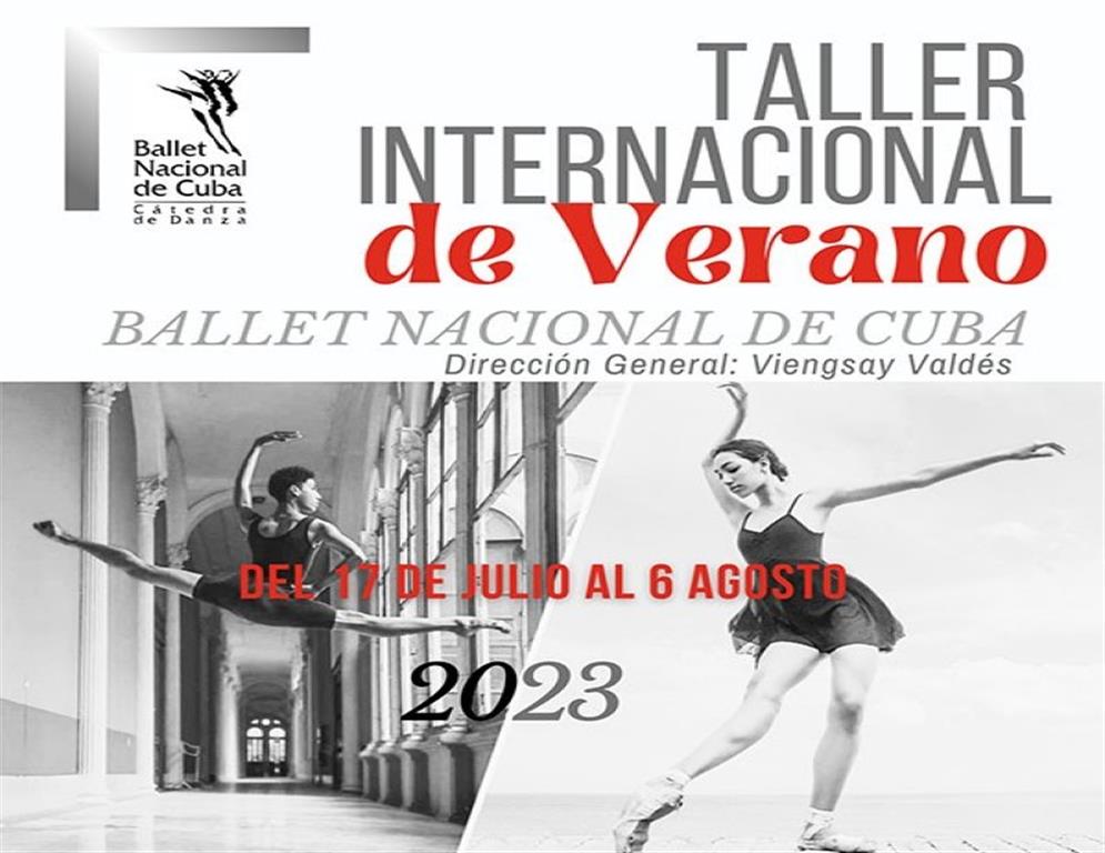 Ballet Nacional de Cuba inicia Taller Internacional de Verano