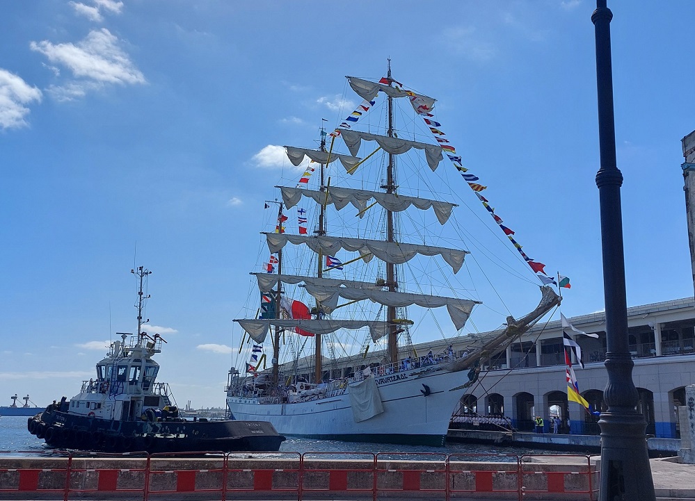 Arribó a La Habana buque escuela de la Armada de México