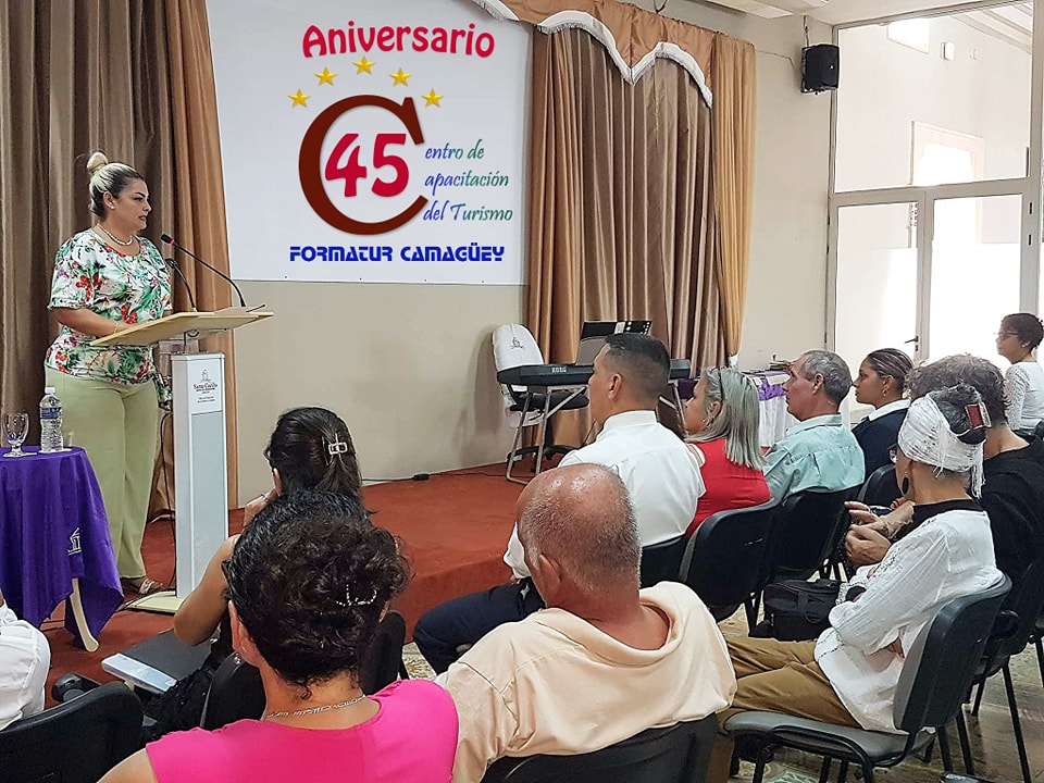 Arriba a su aniversario 45 el Centro de Capacitación para el Turismo de Camagüey