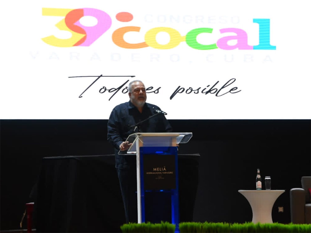 Clausura del 39 Congreso de la Cocal en Cuba