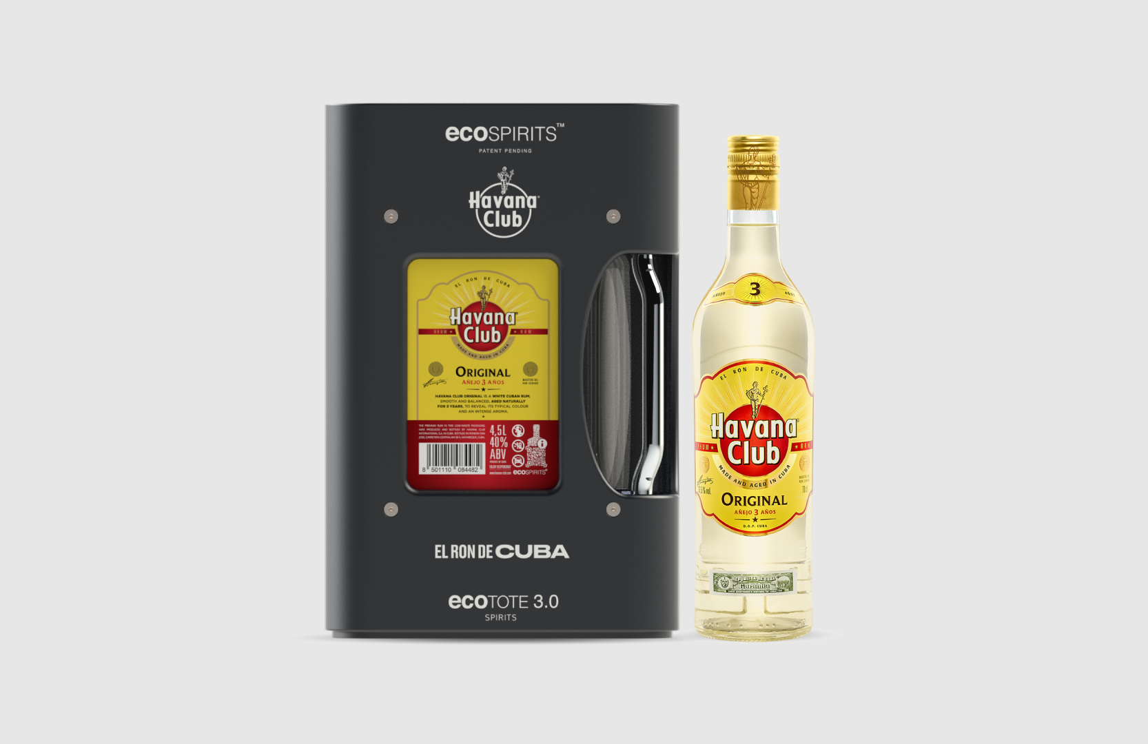 Espirituosos con sello verde, la nueva alianza de Havana Club y ecoSPIRITS