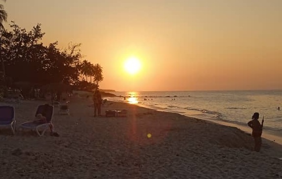 Playa en Holguín, Cuba