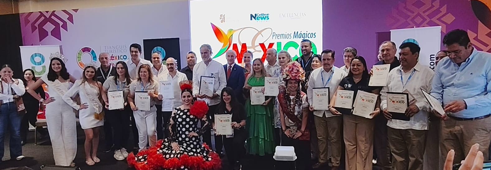 Entregados los II Premios Mágicos por Excelencias en Tianguis Turístico 2024