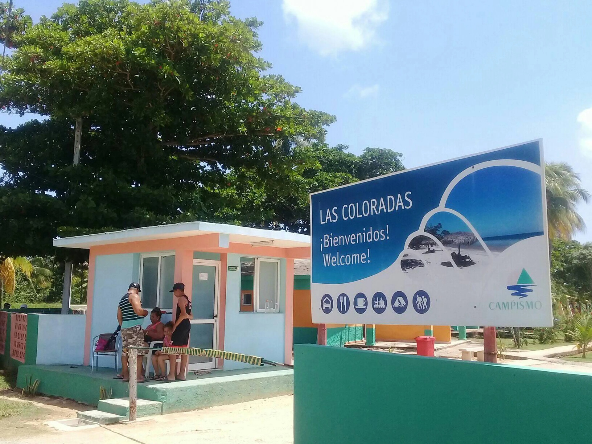 Campismo popular Las Coloradas