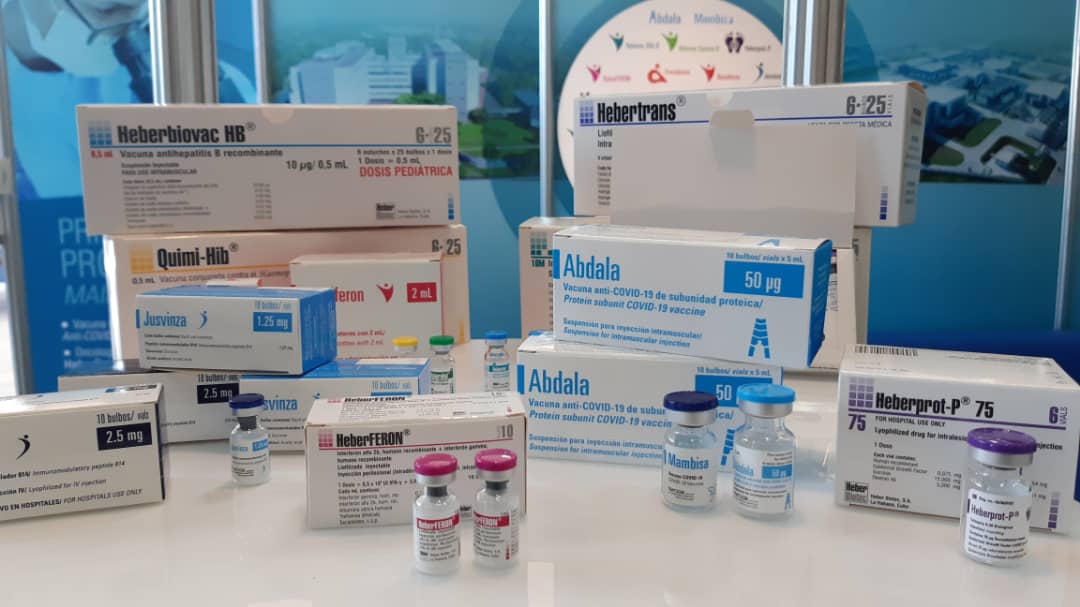 Medicamentos cubanos contra la Covid-19